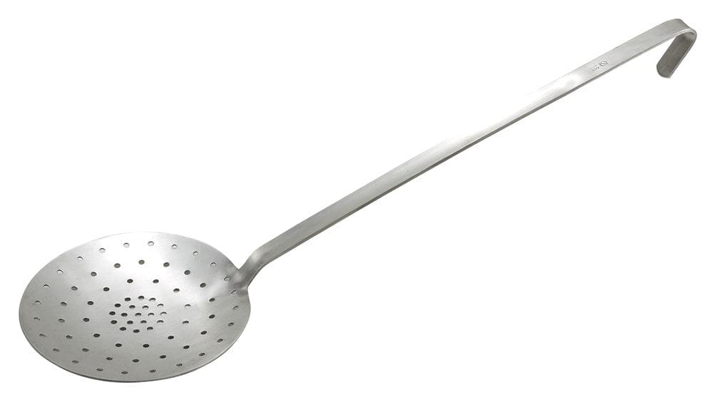Winco Smallwares Each Winco SCS-6H Heavy Duty Stainless Steel Skimmer 6.25 Inch with 16 Inch Handle | Denson CFE