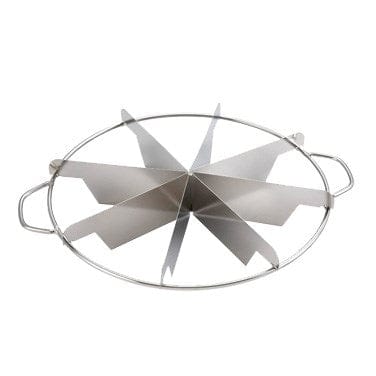 Winco Smallwares Each Winco SCU-8 8 Cut Stainless Steel Pie Cutter | Denson CFE