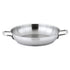 Winco Smallwares Each Winco SSOP-12 Stainless Steel Induction Omelet Pan with Tri-Ply Heavy Duty Bottom | Denson CFE