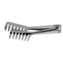 Winco Smallwares Each Winco ST-8 8 Inch Stainless Steel Spaghetti Tongs with Mirror Finish | Denson CFE