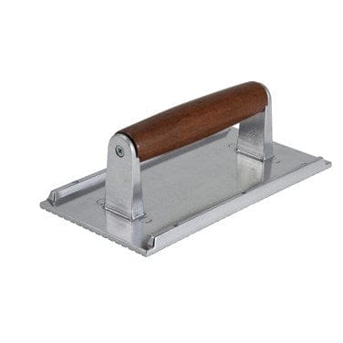Winco Smallwares Each Winco SWA-1 Premium Cast Aluminium Steak Weight 4.25 x 8.25 | Denson CFE