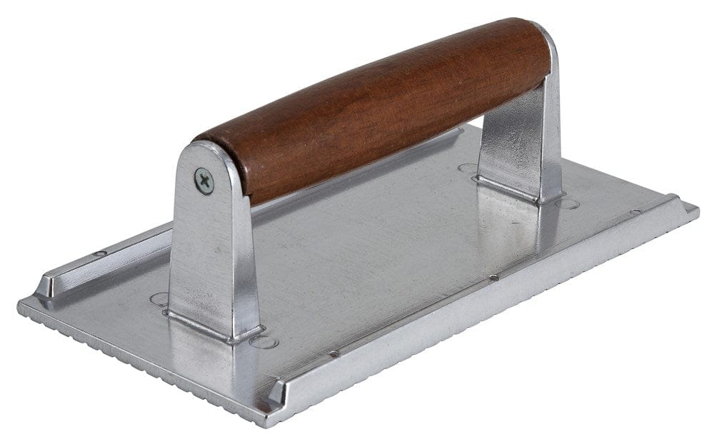 Winco Smallwares Each Winco SWA-5 Premium Cast Aluminum Steak Weight 9 Inch x 5.25 Inch | Denson CFE