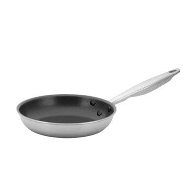 Winco Smallwares Each Winco TGFP-7NS Tri-Gen 7 Inch Triply Stainless Steel Fry Pan Non Stick | Denson CFE