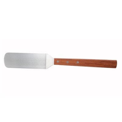 Winco Smallwares Each Winco TN44 Giant Turner with Offset Wooden Handle Extra Large Blade Dishwasher Safe | Denson CFE