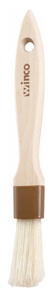 Winco Smallwares Each Winco WFB10 Pastry Basting Brush with Boar Bristle and Wooden Handle | Denson CFE