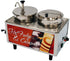 Winco Smallwares Set Winco Benchmark 51073H Countertop Food Topping Warmer with Two Seven Quart Wells and Pump | Denson CFE