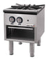 Winco Smallwares Set Winco NGSP-1 Spectrum Gas Stock Pot Stove with Triple Ring Burner and Storage Area | Denson CFE