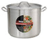 Winco Smallwares Set Winco SST-40 Premium Induction Ready 40 Quart Stainless Steel Stock Pot with Cover | Denson CFE