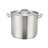 Winco Smallwares Set Winco SST-60 Stainless Steel 60 Quart Premium Induction Ready Stock Pot with Cover | Denson CFE