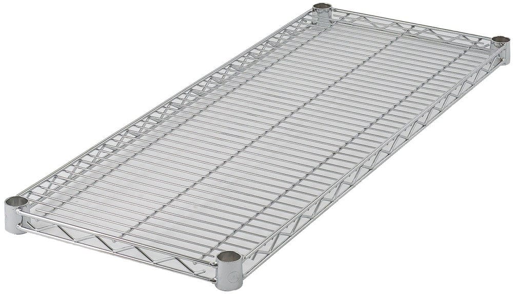 Winco Storage & Transport Each Winco VC-1424 Chrome Plated Wire Shelf 14 Inch by 24 Inch | Denson CFE