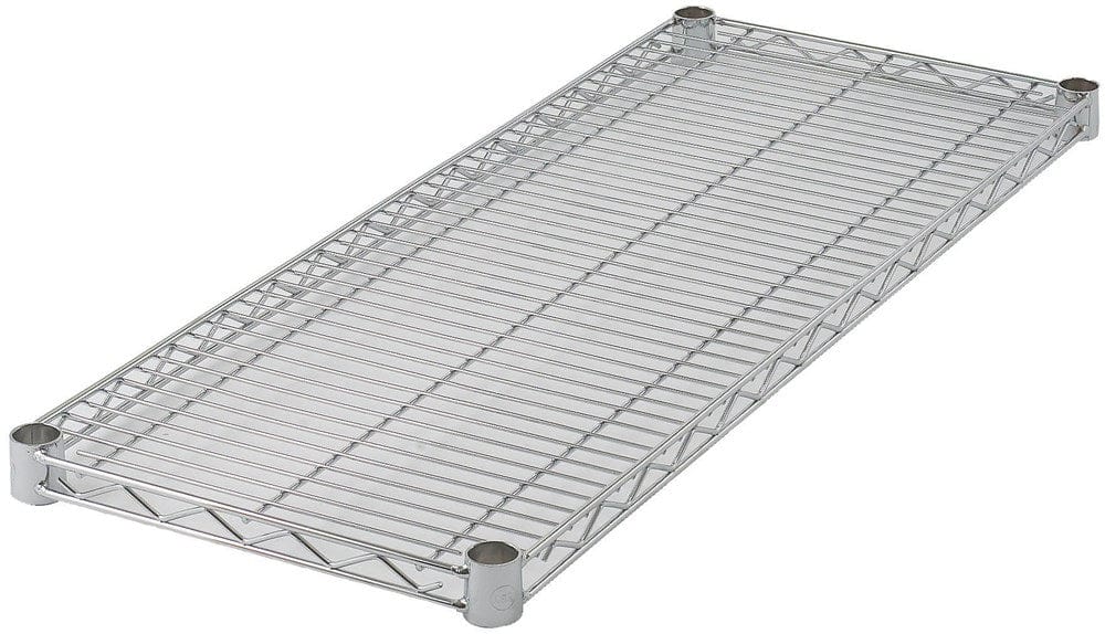 Winco Storage & Transport Each Winco VC-1448 Chrome Plated Wire Shelf 48 Inches Wide x 14 Inches Deep | Denson CFE