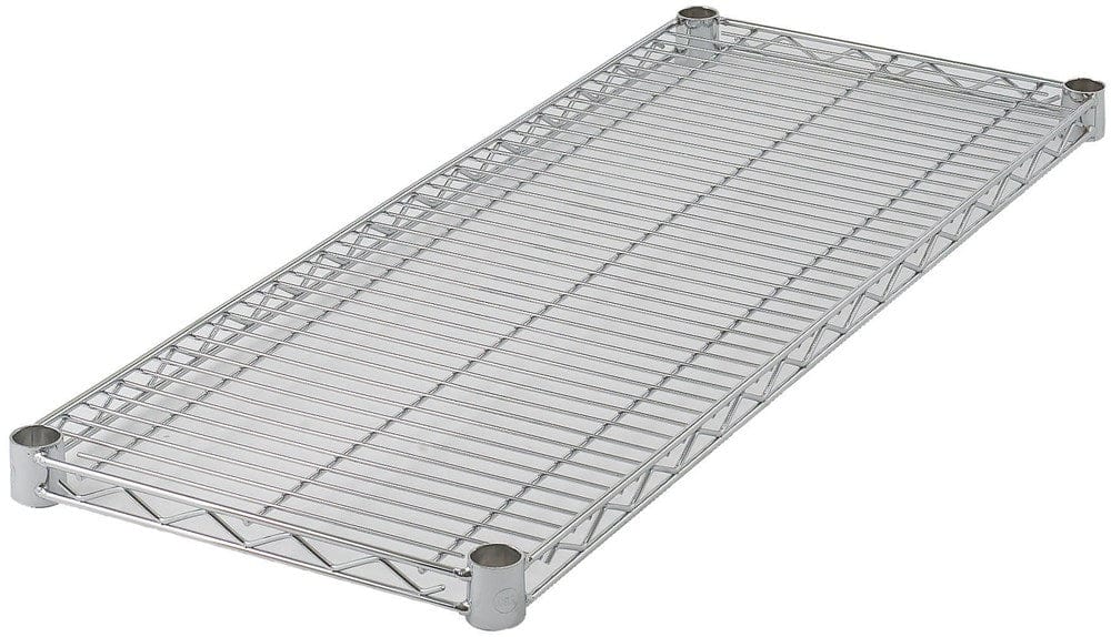 Winco Storage & Transport Each Winco VC-1824 Chrome Plated Wire Shelf 18 inches x 24 inches | Denson CFE