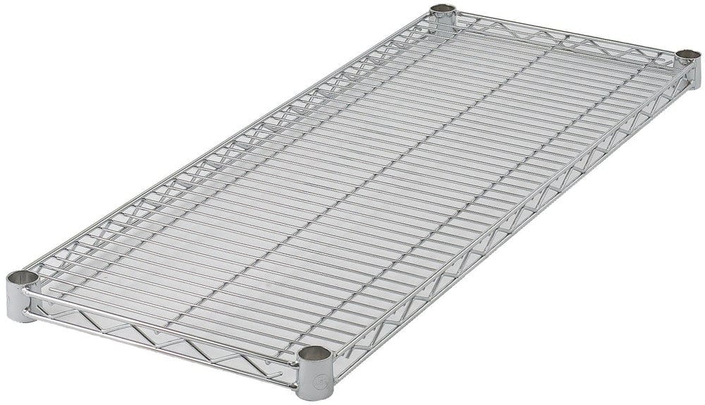 Winco Storage & Transport Each Winco VC-1848 Wire Shelf Chrome Plated 18 Inch x 48 Inch Storage Solution | Denson CFE