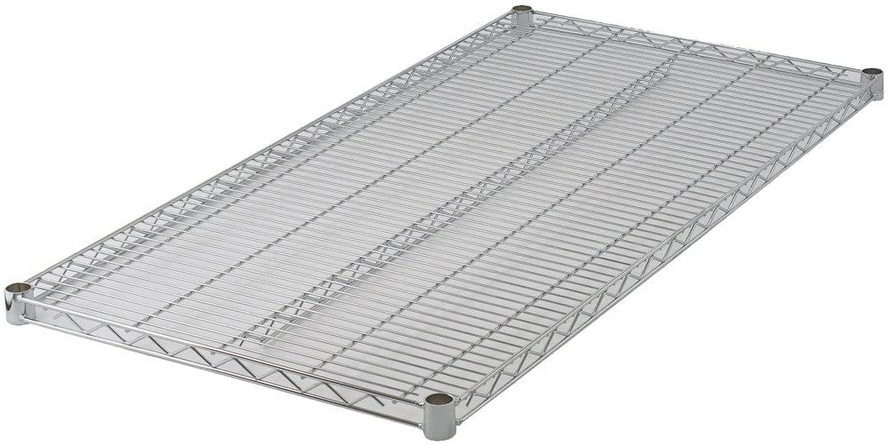 Winco Storage & Transport Each Winco VC-2442 Chrome Plated Wire Shelf 24 Inches by 42 Inches | Denson CFE