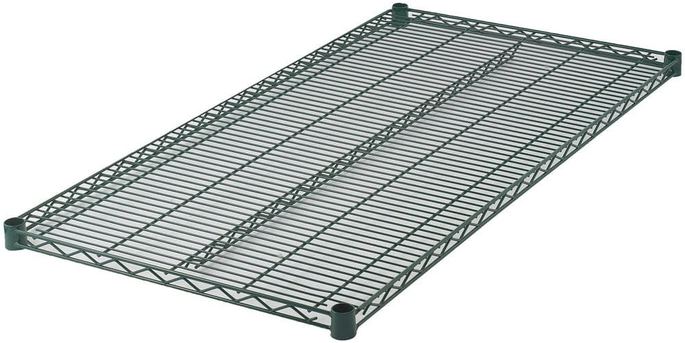 Winco Storage & Transport Each Winco VEX-2472 Epoxy Coated Wire Shelf 24 x 72 Inches NSF Approved | Denson CFE