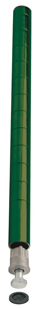 Winco Storage & Transport Each Winco VEX-34P Wire Shelf Post Epoxy Coated Green 34 Inch | Denson CFE