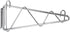 Winco Storage & Transport Pair Winco VCB-18 18 inch Wall Mount Brackets with Chrome Plated Finish for Heavy Duty Shelving | Denson CFE