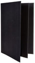 Winco Tabletop & Serving Each / Black Winco LMF-811BK Four-View Leather-Like Menu Cover for 8.5 x 11 Inserts Black | Denson CFE