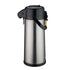 Winco Tabletop & Serving Each Winco AP-535 Glass Lined Airpot 3 Litres with Push Button Top and Stainless Steel Body | Denson CFE