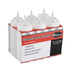 Winco Tabletop & Serving Pack / Red Winco PSW-12R 12 Ounce Red Squeeze Bottle Wide Mouth Pack of 6 | Denson CFE