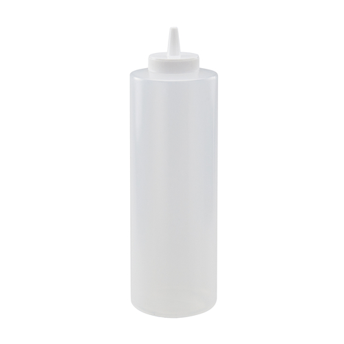 Winco Tabletop & Serving Pack Winco PSB-24C 24 Ounce Clear Squeeze Bottles Pack of Six | Denson CFE