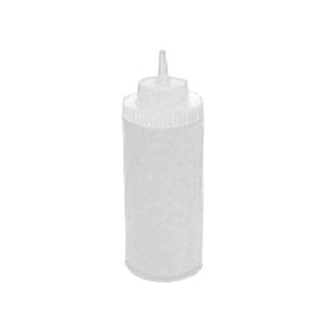 Winco Tabletop & Serving Pack Winco PSW-16 16 oz. Clear Wide Mouth Squeeze Bottle - 6/Pack | Denson CFE