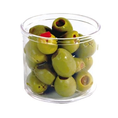 Winco Unclassified Dozen Winco CJ-7P Clear Plastic Condiment Jar 7 Ounce | Denson CFE