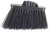 Winco Unclassified Each / Black Winco BRAU-9K Heavy Duty Angle Broom Head with Unflagged Black Bristles | Denson CFE