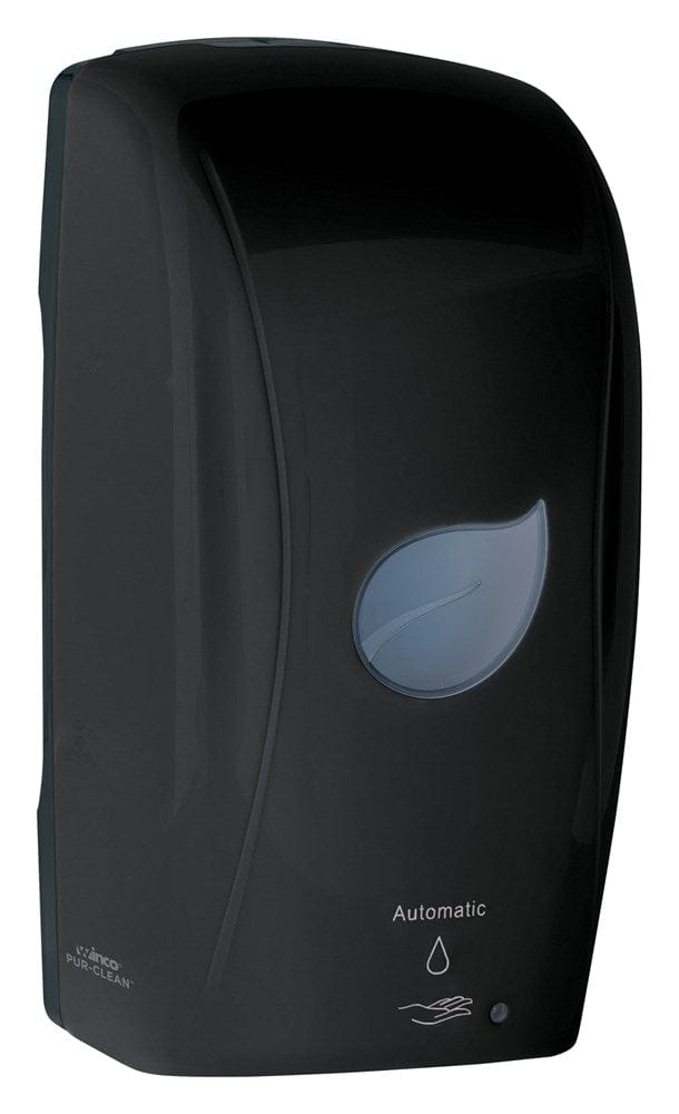Winco Unclassified Each / Black Winco SDAL-1K Pur-Clean Automatic Liquid Soap Dispenser Black 1000ml | Denson CFE