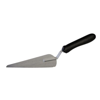 Winco Unclassified Each / Black Winco TKP-62 Pizza Server with Stainless Steel Blade and Black Polypropylene Handle | Denson CFE
