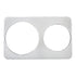 Winco Unclassified Each Winco ADP-810 Two Hole Steam Table Adapter Plate 8 3/8 inch and 10 3/8 inch | Denson CFE