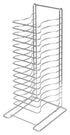 Winco Unclassified Each Winco APZT-1015 Chrome Plated 15 Slot Pizza Rack | Denson CFE