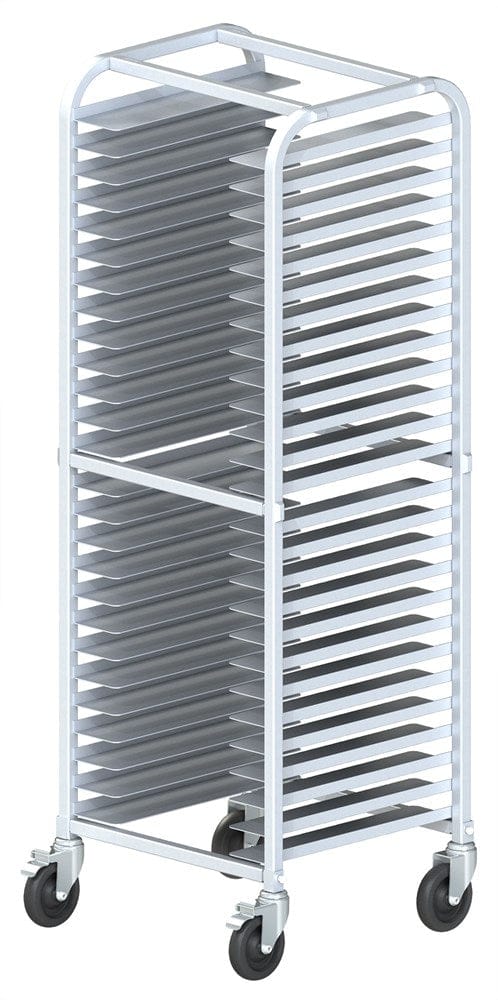 Winco Unclassified Each Winco AWPR-26BK Pizza Pan Rack 26 Tier Aluminium Welded NSF Certified | Denson CFE