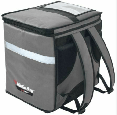 Winco Unclassified Each Winco BGDB-1616 WinGoBag Premium Delivery Backpack 16 Inch Waterproof Insulated Carrier | Denson CFE