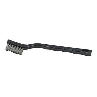 Winco Unclassified Each Winco BR-7S Mini Scratch Utility Brush 7 Inch Stainless Steel Wire | Denson CFE
