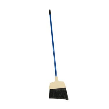 Winco Unclassified Each Winco BRM-60L Lobby Broom 60 Inch Angled with Built-In Cover and PVC Bristles | Denson CFE