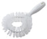 Winco Unclassified Each Winco BRV-10 Vegetable Brush with Ergonomic Handle and Circular Opening for Effective Cleaning | Denson CFE