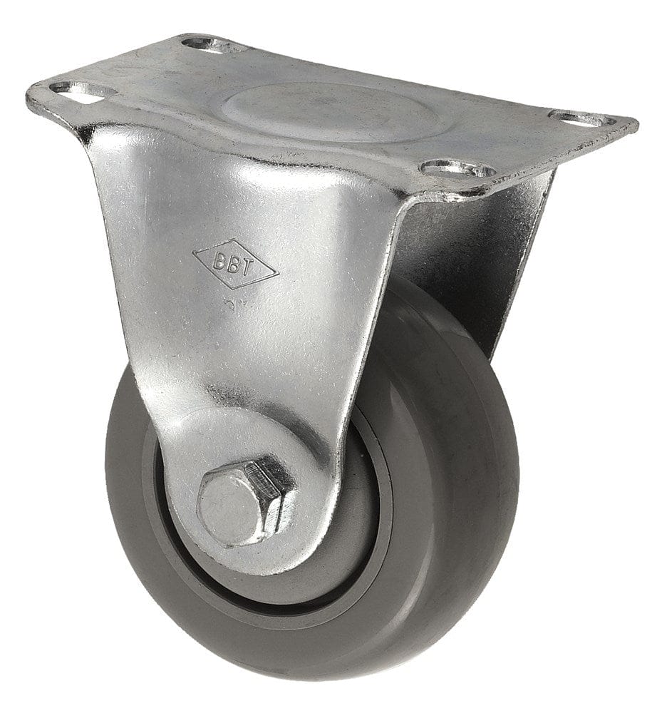 Winco Unclassified Each Winco IB-C3 Caster for IB-21 and IB-27 3 Inch Rigid Plate Polyurethane 100 Pound Capacity | Denson CFE