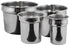 Winco Unclassified Each Winco INS-4.0 4 Quart Heavy Weight Stainless Steel Inset with Mirror Finish | Denson CFE