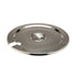 Winco Unclassified Each Winco INSC-11M Notched Stainless Steel Cover for 11 Qt. Inset