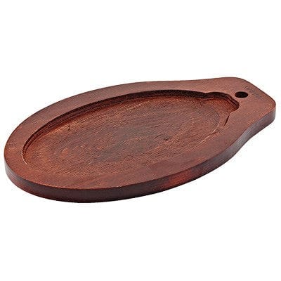 Winco Unclassified Each Winco ISP-3-UL Oval Plywood Underliner for Steak Platter | Denson CFE