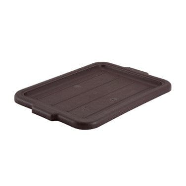 Winco Unclassified Each Winco PL-57B Dish Box Cover for PL-5/7 Series Brown Polypropylene Made in USA | Denson CFE