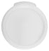 Winco Unclassified Each Winco PPRC-1222C Round White Polypropylene Cover for 12 Quart 18 Quart and 22 Quart Containers | Denson CFE