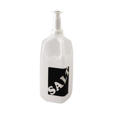Winco Unclassified Each Winco PR-05S Salt Refiller 1/2 Gallon Plastic with Spring Loaded Spout | Denson CFE