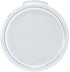 Winco Unclassified Each Winco PTRC-68C Translucent Cover for 6 and 8 Quart Round Containers | Denson CFE