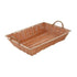 Winco Unclassified Each Winco PWBN-16B Natural Polypropylene Woven Basket with Handles for Multi-Purpose Use 11 x 16 | Denson CFE