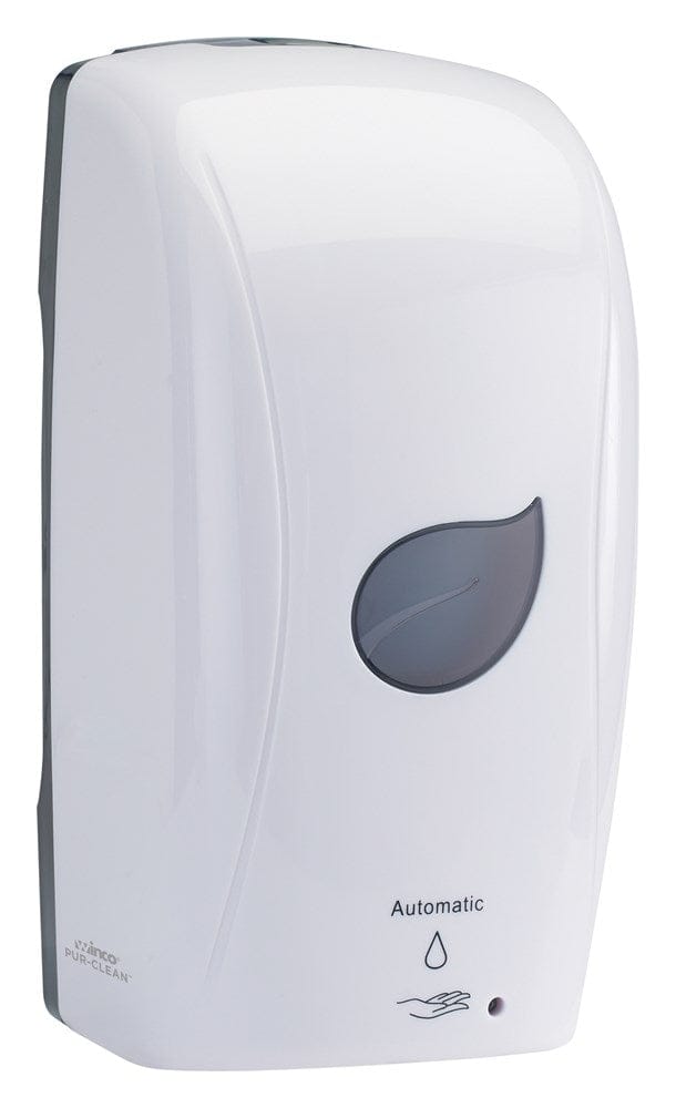 Winco Unclassified Each Winco SDAF-1W Pur-Clean Automatic Liquid Soap Dispenser 1000ml Wall Mount Impact Resistant White | Denson CFE