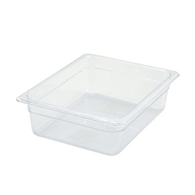 Winco Unclassified Each Winco SP7204 Poly-Ware Food Pan Half Size 4 Inch Break-Resistant Multi-Use Kitchen Solution | Denson CFE