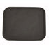 Winco Unclassified Each Winco TRH-1418 14" x 18" Easy-Hold Brown Rubber Lined Plastic Tray