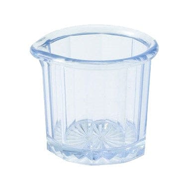 Winco Unclassified Pack Winco PSN-2 2 Ounce Clear SAN Plastic Creamer and Syrup Cup | Denson CFE